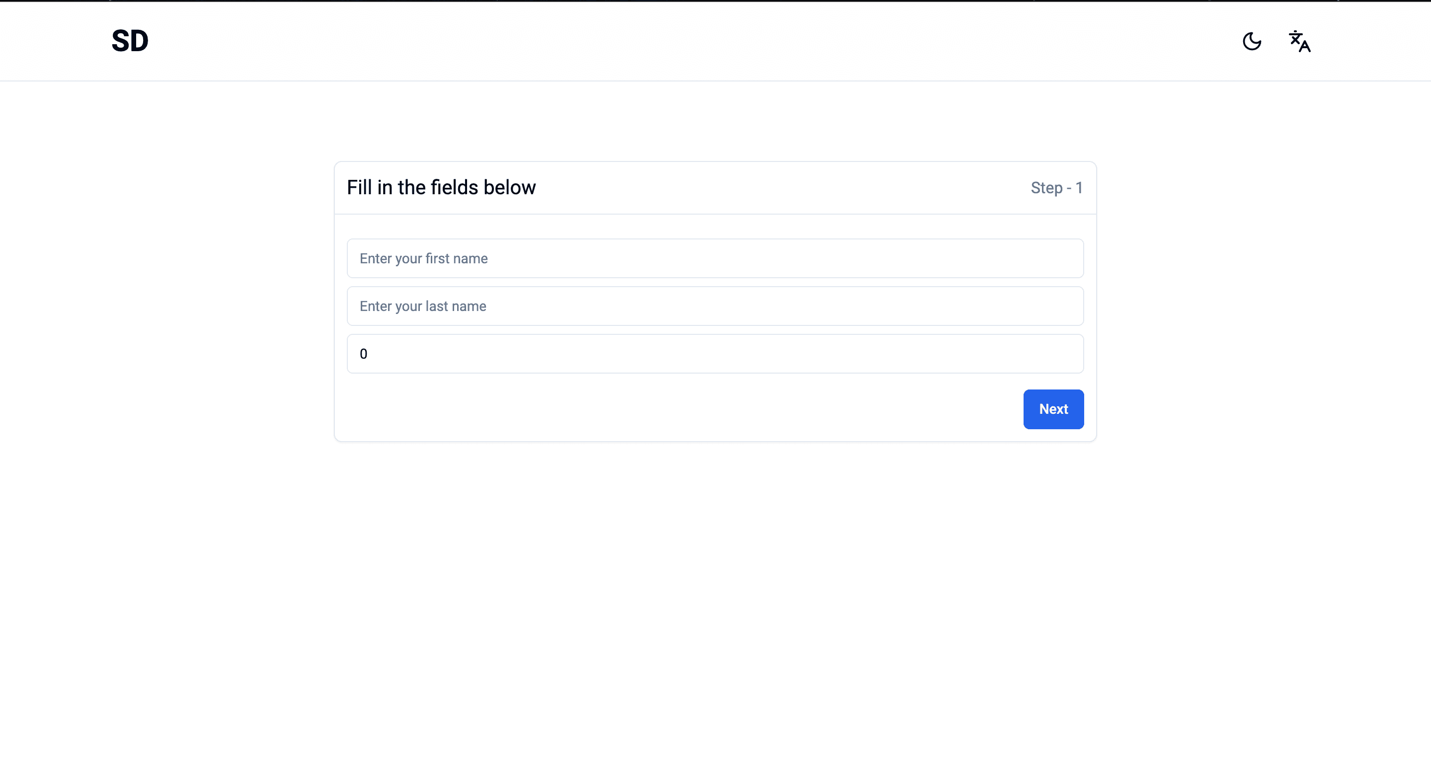 Input validation